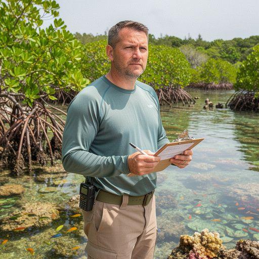 Kép a tengeri ökoszisztémák megóvásáért folytatott kutatásokról és projektekről.